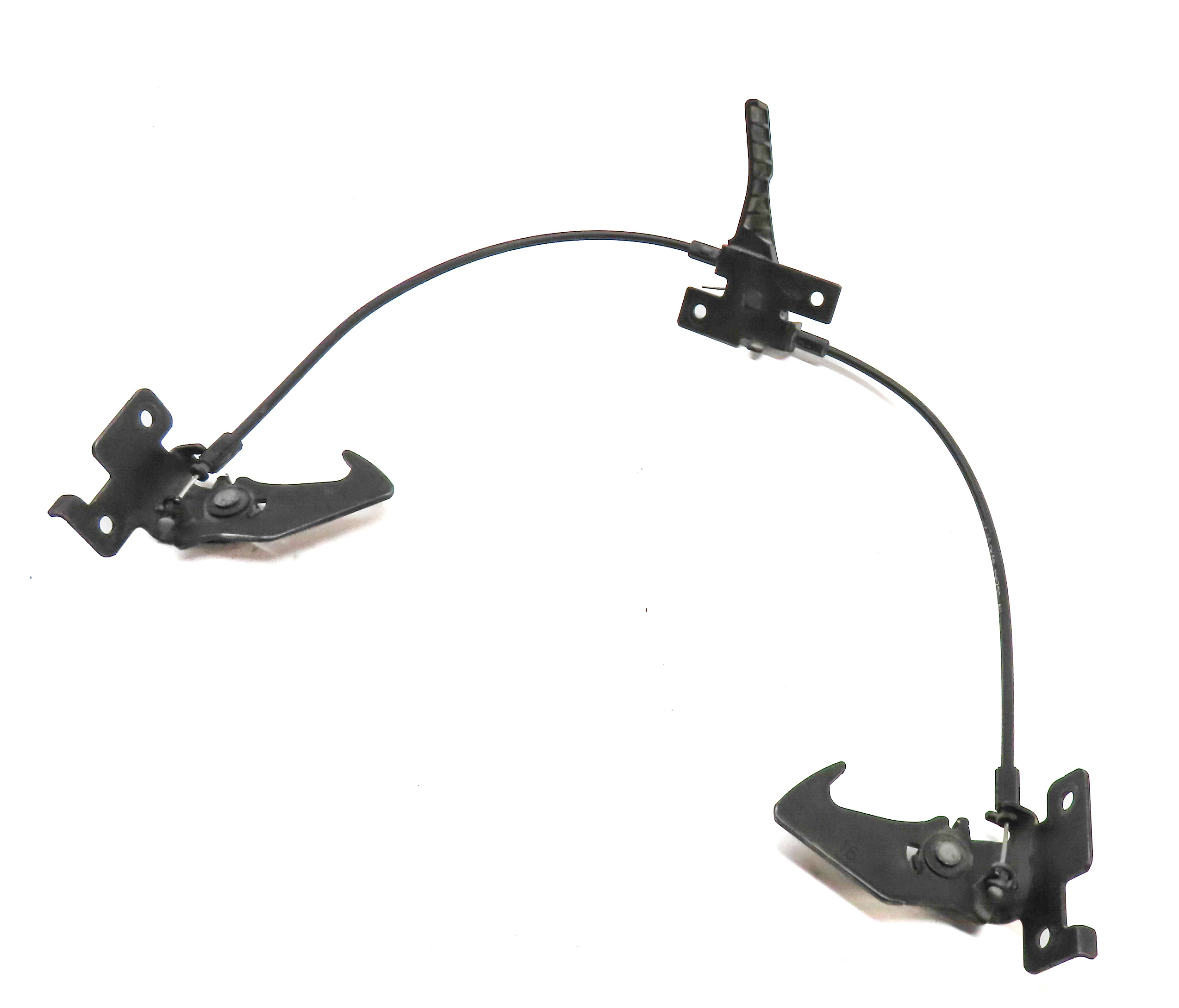 2016 RANGE ROVER SPORT (L494) FRONT HOOD SAFETY CATCH LATCH HOOK HANDLE SET/3 — exact item pictured